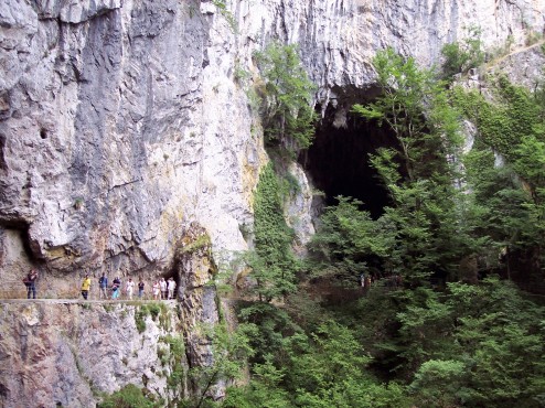 Škocjanske jame - východ